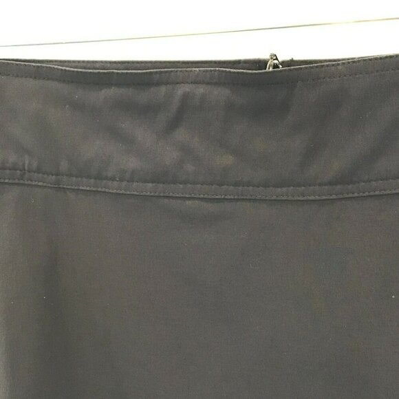 Royal Robbins Outdoor Skirt Adventure Flare Pockets Black Women's Sz 14 Active - Picture 2 of 14